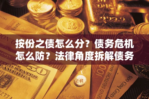 济南按份之债怎么分？债务危机怎么防？法律角度拆解债务分配与风险自保指南