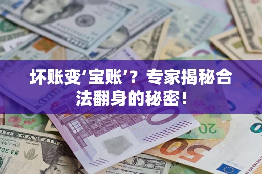 济南坏账变‘宝账’？专家揭秘合法翻身的秘密！