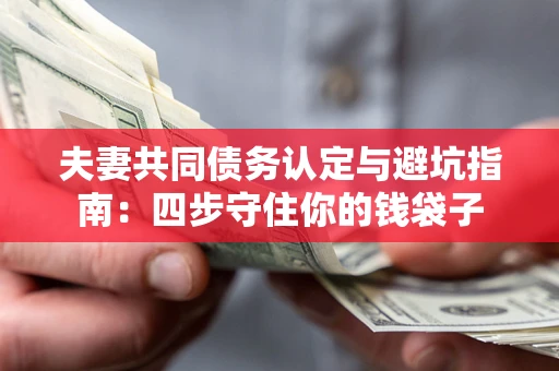 济南夫妻共同债务认定与避坑指南：四步守住你的钱袋子